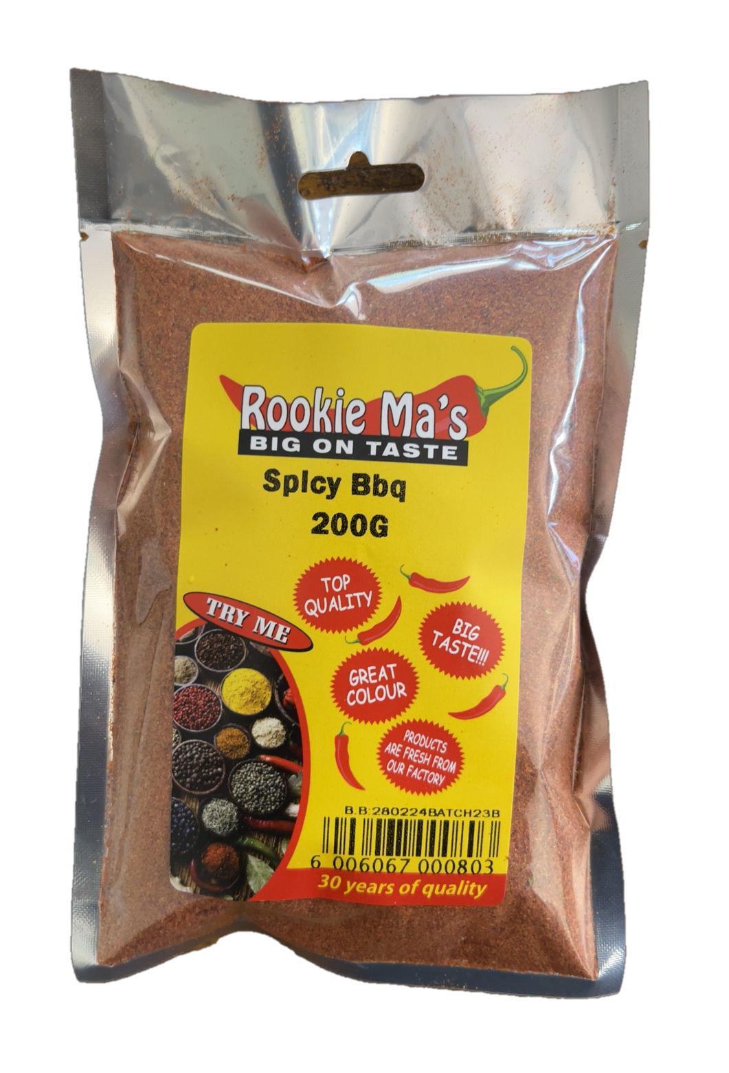 Spicy BBQ - 200 grams